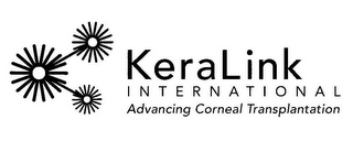 KERALINK INTERNATIONAL ADVANCING CORNEAL TRANSPLANTATION logo