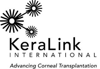 KERALINK INTERNATIONAL ADVANCING CORNEAL TRANSPLANTATION logo