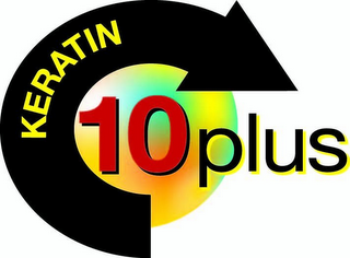 KERATIN 10 PLUS logo