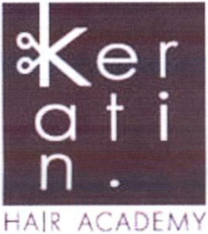 KERATIN. HAIR ACADEMY logo