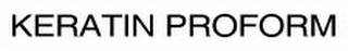 KERATIN PROFORM logo