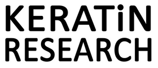 KERATIN RESEARCH logo
