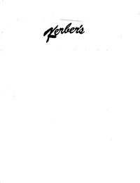 KERBER'S logo