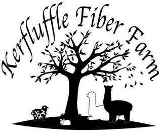 KERFLUFFLE FIBER FARM logo