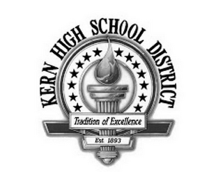 KERN HIGH SCHOOL DISTRICT TRADITION OF EXCELLENCE EST 1893 logo