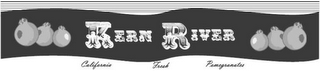 KERN RIVER CALIFORNIA FRESH POMEGRANATES logo