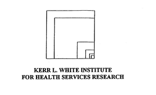 KERR L. WHITE INSTITUTE FOR HEALTH SERVICES RESEARCH logo