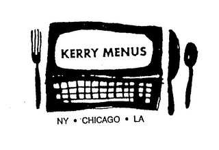 KERRY MENUS NY - CHICAGO - LA logo