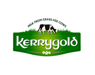 KERRYGOLD PURE IRISH BUTTER MILK FROM GRASS-FED COWS logo