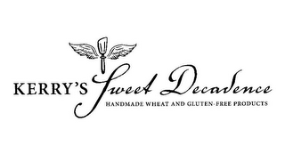 KERRY'S SWEET DECADENCE HANDMADE WHEAT AND GLUTEN-FREE PRODUCTS logo