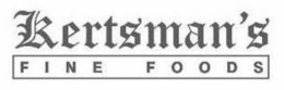 KERTSMAN'S FINE FOODS logo