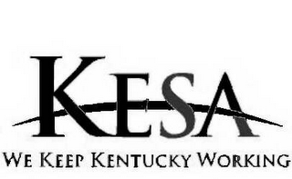 KESA WE KEEP KENTUCKY WORKING logo