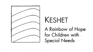 KESHET A RAINBOW OF HOPE FOR CHILDREN WITH SPECIAL NEEDS logo