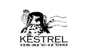 KESTREL COM MU NI-CA TIONS logo