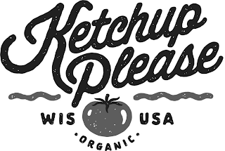 KETCHUP PLEASE WIS USA ORGANIC logo
