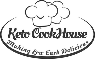 KETO COOKHOUSE MAKING LOW CARB DELICIOUS logo