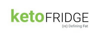 KETO FRIDGE (RE) DEFINING FAT logo