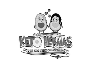 KETO HERMAS COME SIN REGORDIMIENTO logo