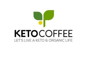 KETOCOFFEE LET'S LIVE A KETO & ORGANIC LIFE logo