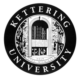KETTERING UNIVERSITY 1919 FLINT, MICHIGAN logo