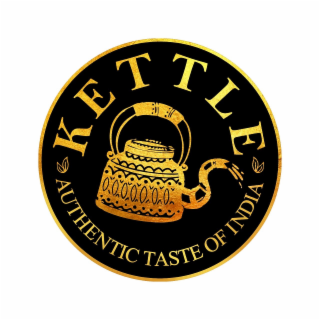 KETTLE AUTHENTIC TASTE OF INDIA logo