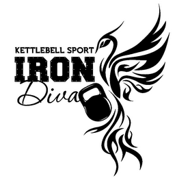 KETTLEBELL SPORT IRON DIVA logo