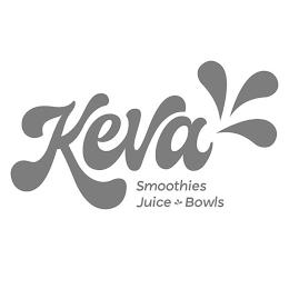 KEVA SMOOTHIES JUICE BOWLS logo