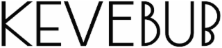 KEVEBUB logo