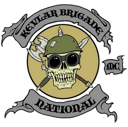 KEVLAR BRIGADE NATIONAL MOTORCYCLE CLUB MC logo