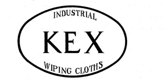KEX INDUSTRIAL WIPING CLOTHS logo