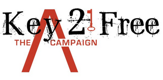 KEY 2 FREE THE A 21 CAMPAIGN logo