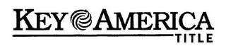 KEY AMERICA TITLE logo