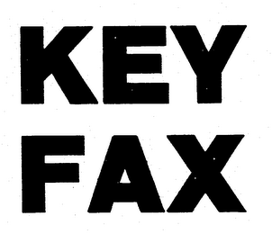 KEY FAX logo