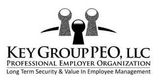 KEY GROUP PEO, LLC PROFESSIONAL EMPLOYER ORGANIZATION LONG TERM SECURITY & VALUE IN EMPLOYEE MANAGEMENT logo