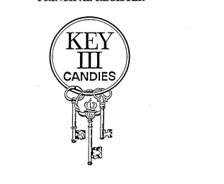 KEY III CANDIES logo