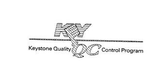 KEY KEYSTONE QUALITY QC CONTROL PROGRAM logo
