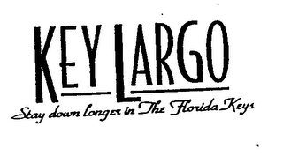 KEY LARGO STAY DOWN LONGER IN THE FLORIDA KEYS logo