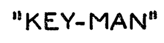 "KEY-MAN " logo