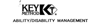 KEY METHOD K ABILITY/DISABILITY MANAGEMENT logo