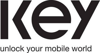 KEY UNLOCK YOUR MOBILE WORLD logo