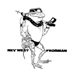 KEY WEST FROGMAN logo