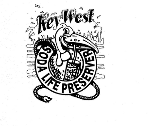 KEY WEST SODA LIFE PRESERVER logo