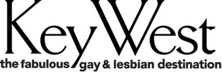 KEY WEST THE FABULOUS GAY & LESBIAN DESTINATION logo