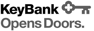 KEYBANK OPENS DOORS. logo