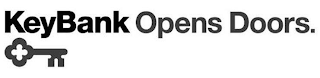 KEYBANK OPENS DOORS. logo