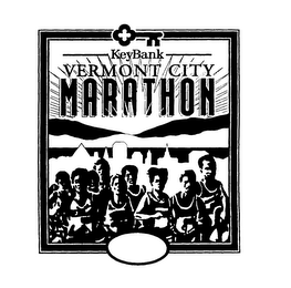 KEYBANK VERMONT CITY MARATHON logo