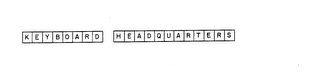 KEYBOARD HEADQUARTERS logo