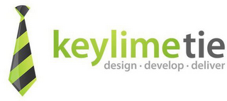 KEYLIMETIE DESIGN · DEVELOP · DELIVER logo