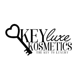 KEYLUXE KOSMETICS THE KEY TO LUXURY logo