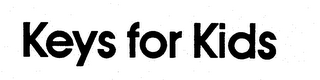 KEYS FOR KIDS logo